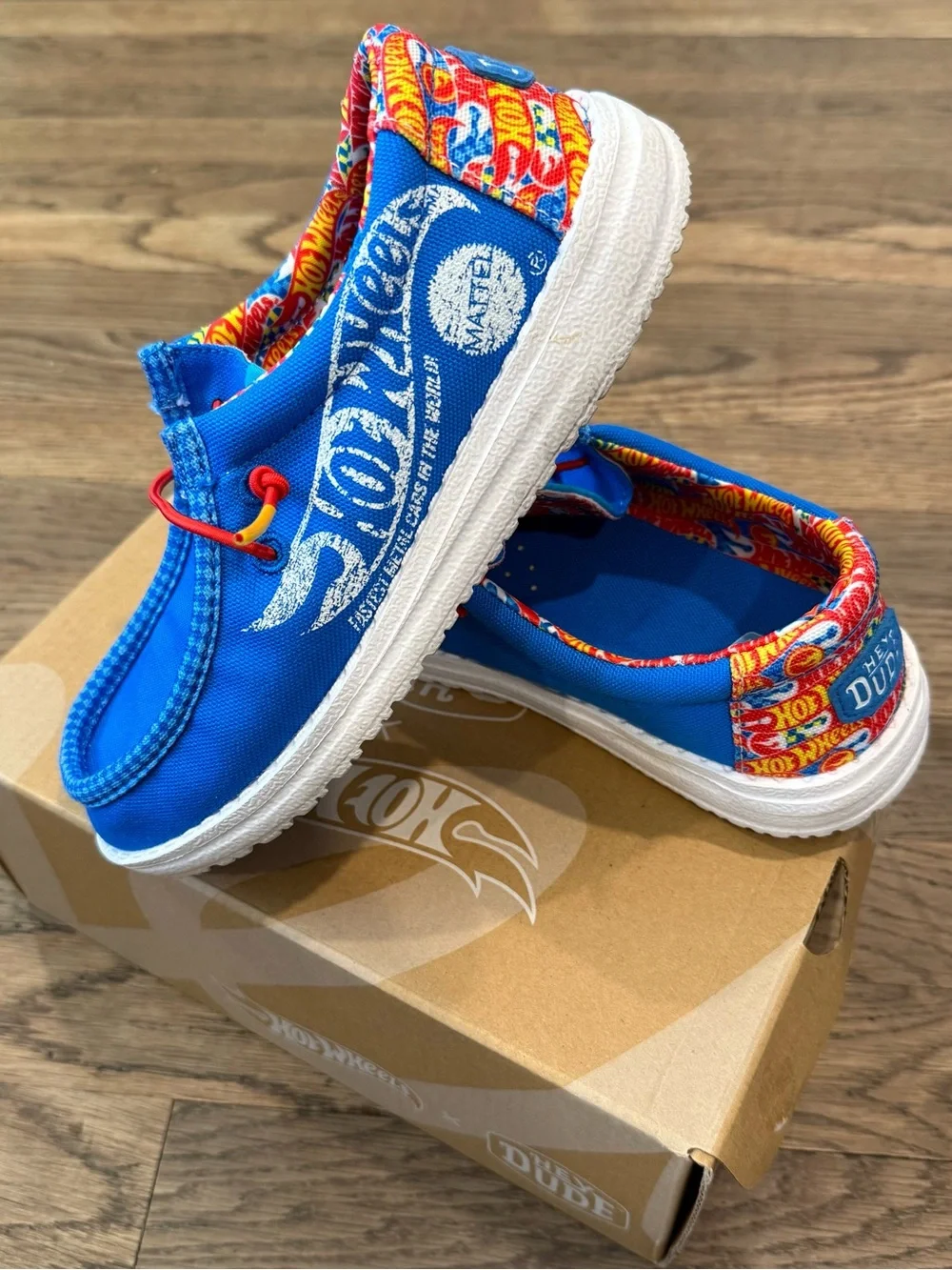 Hey Dude Hot Wheels Kids Shoes